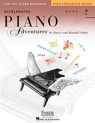 Accelerated Piano Adventures: Sightreading - Book 2: Noten für Klavier von Faber Piano Adventures